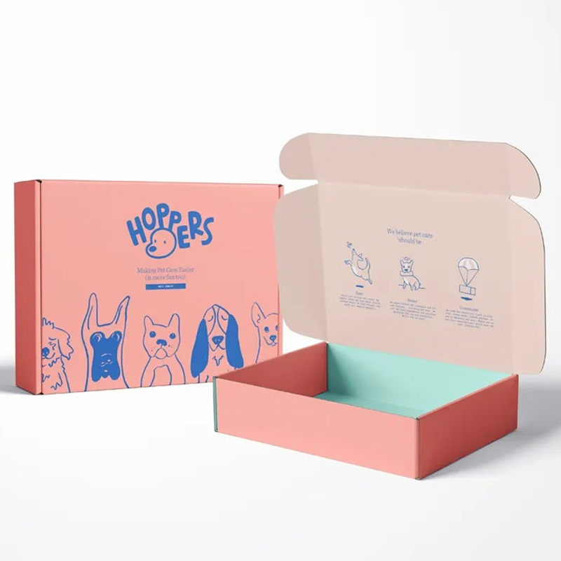Printed Cardboard Corrugated Custom Boxes with logo Packaging
