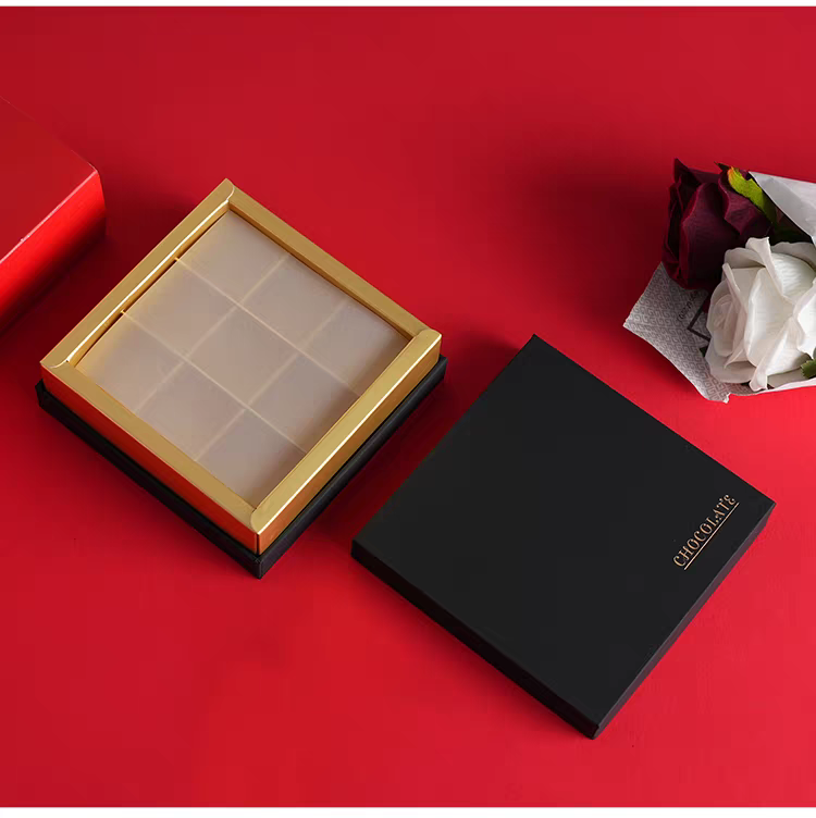 Handmade DIY Chocolate Gift Box 16 9 25 Grid Packaging Gift Box Dates Ramadan Dates Chocolate Box