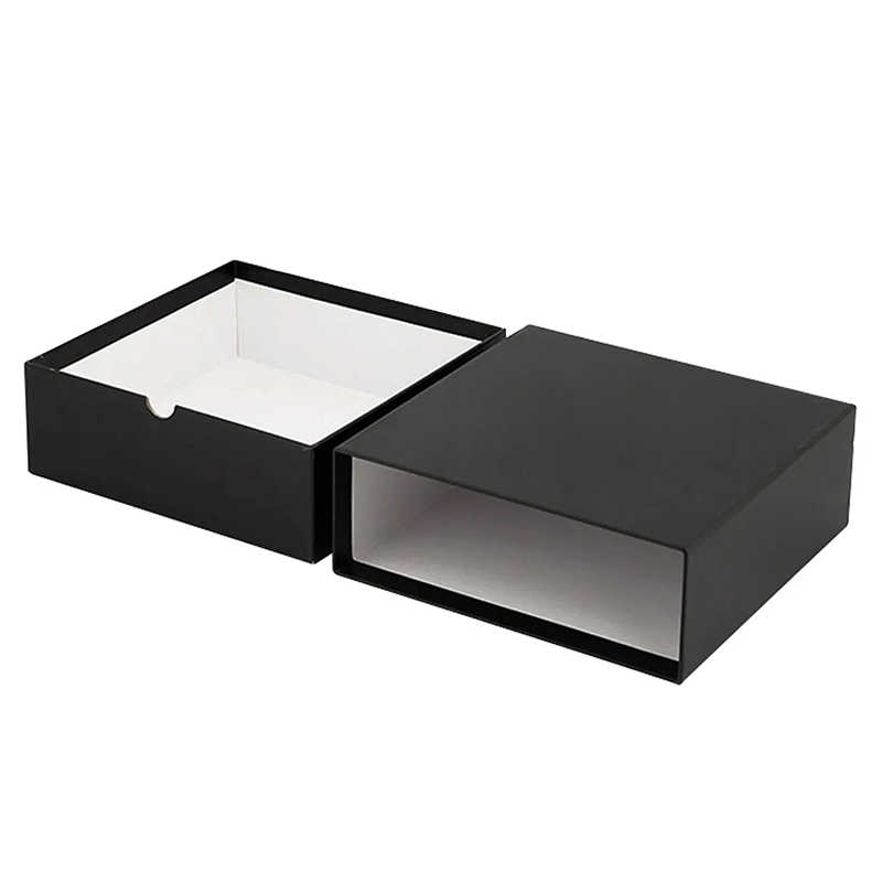 Newly Launched Customized Logo Luxury Matt Lamination Recyclable Sliding Drawer Rigid Paper Packaging Gift Box for Camera Smart