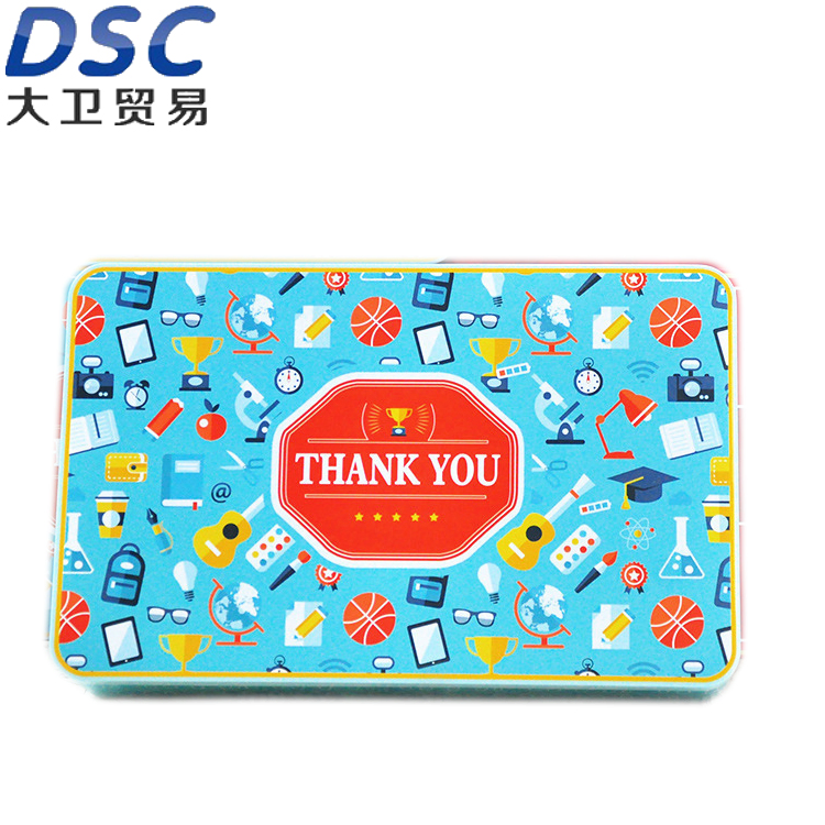 215X135X48mm Gift Tin Box Promotional Packing Box Chocolate Metal Box Tinplate Gift Boxes