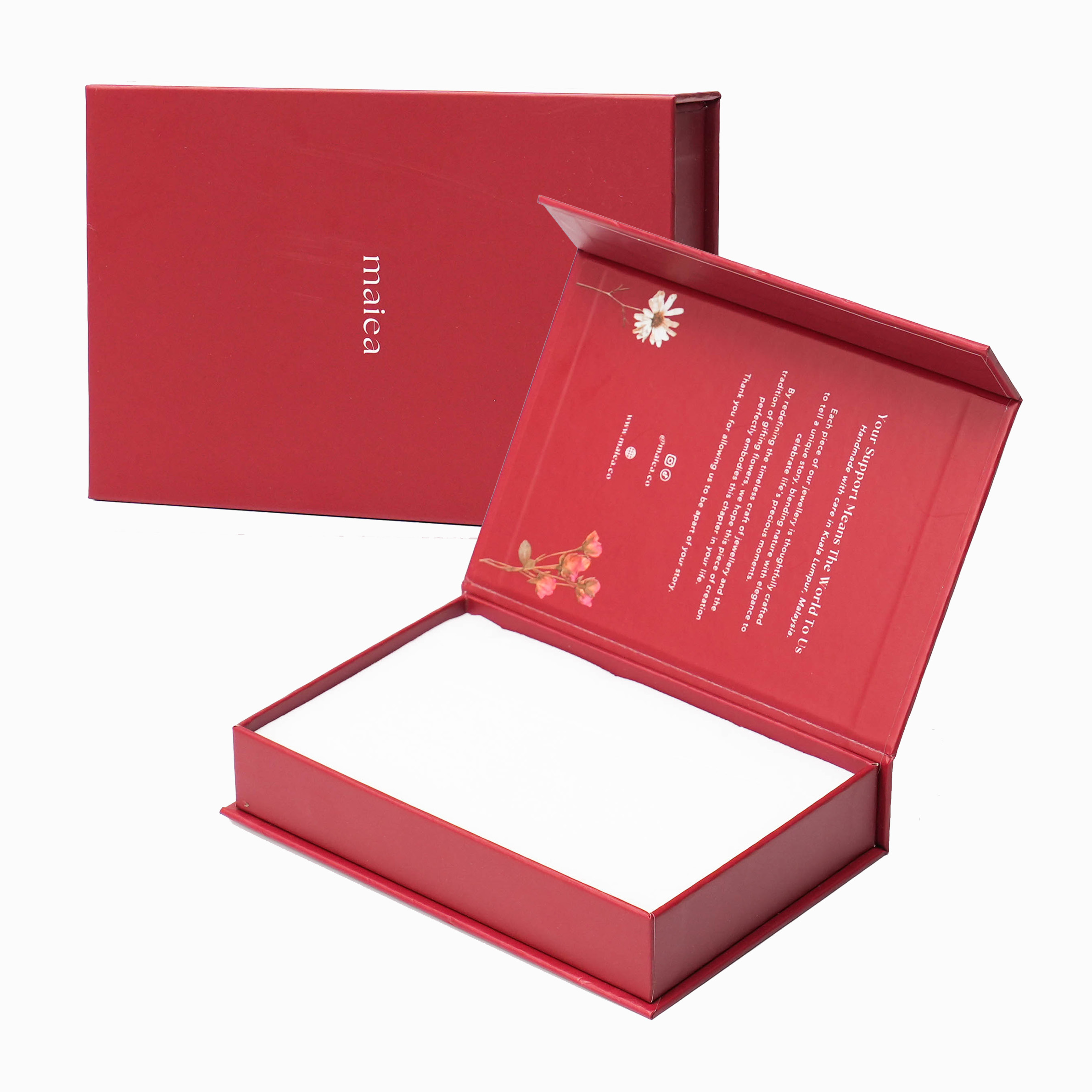 Recyclable Luxury Rigid Magnetic Paper Box Custom Logo Foldable Magnetic Gift Packaging Box