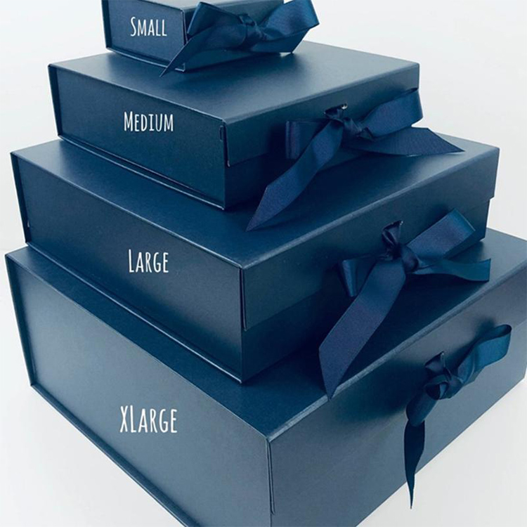 Manufacturer Customized Luxury Foldable Rigid Magnetic Closure Cardboard Paper Gift Packaging Bridesmaid Proposal Box