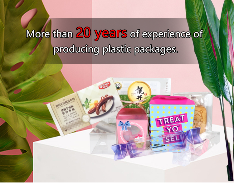 Custom PVC PET PP Packaging Box Banner
