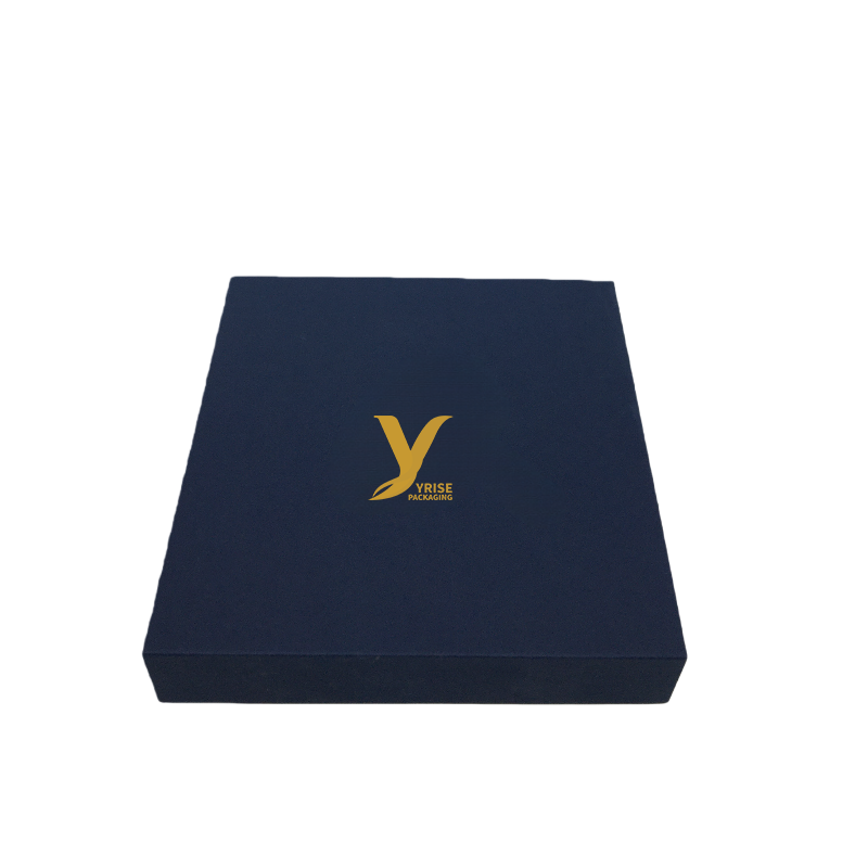 Food Grade Custom Logo Truffle Chocolate Packaging Paper Gift Boxes With Dividers Luxury Black Bonbon Chocolate Box