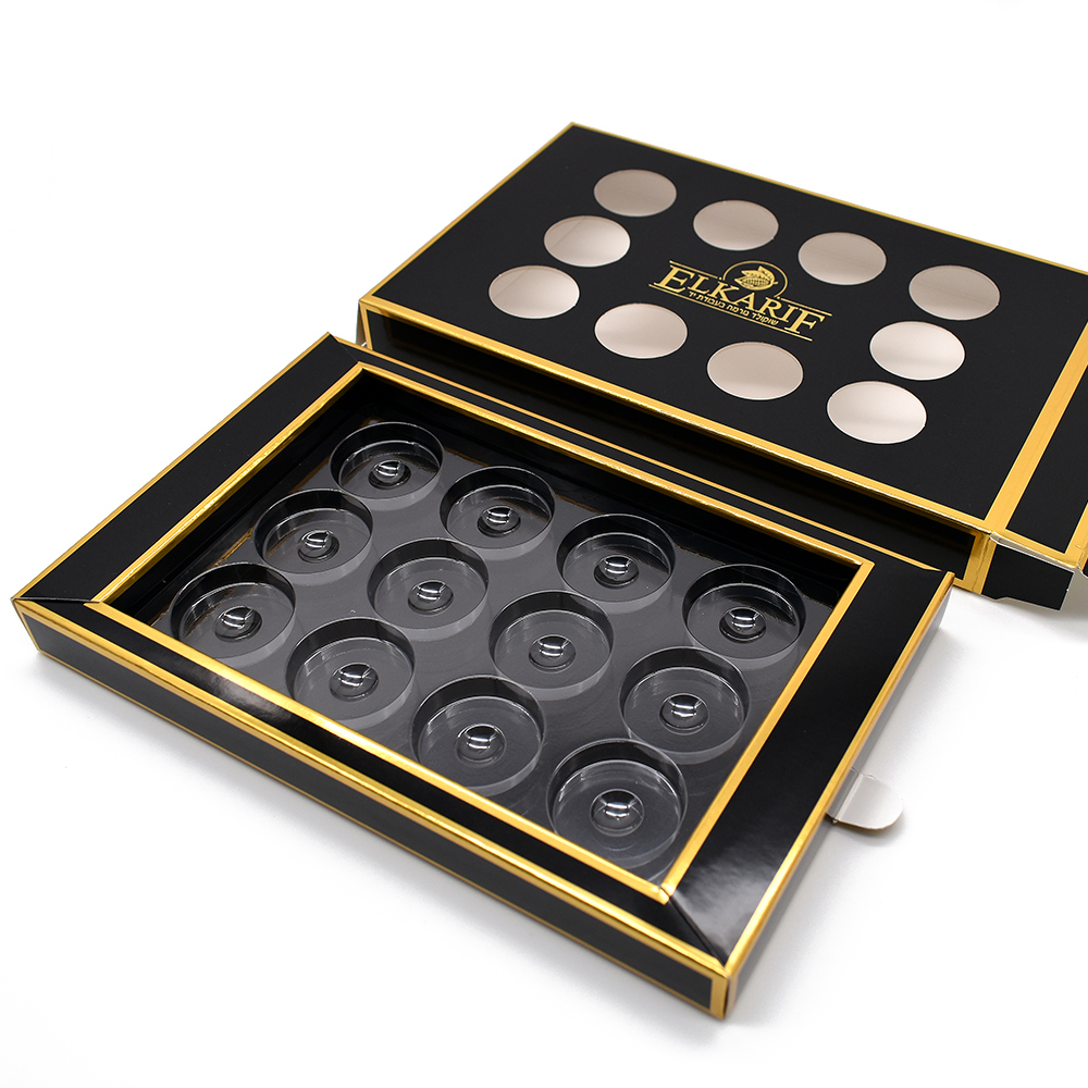 Custom Decorative Chocolate Snack Gift 300 Gsm Paper Box Packaging Dessert Baklava Boxes