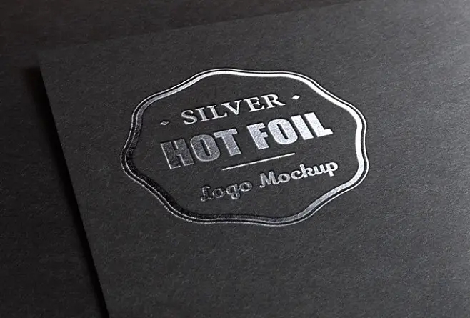 Silver Hot Stamping finishing
