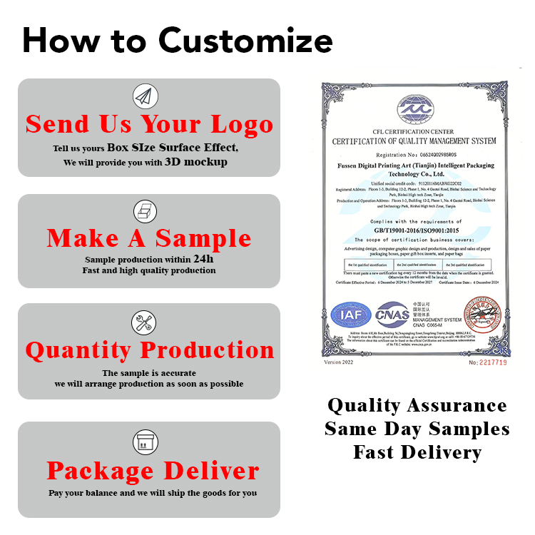 New Custom Design Large Logo Paper Magnetic Folding Box Packaging Luxury Rigid Cardboard Foldable Gift Box