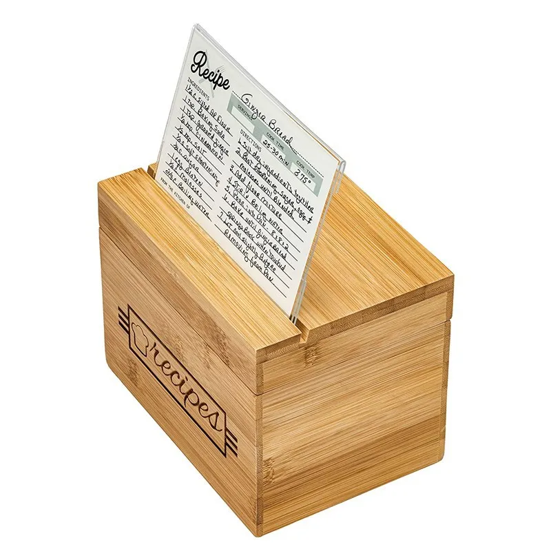 Wood Box & Bamboo Box & Gift Box & Wine Boxes & Wooden Gift Box & Storage Box for Organizer Box