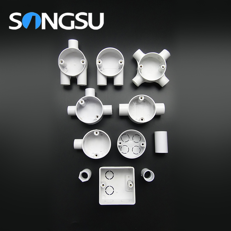 Building Materials Songsu 3 X 3 Pvc Switch Junction Box 86/Electronics Box Build Oem