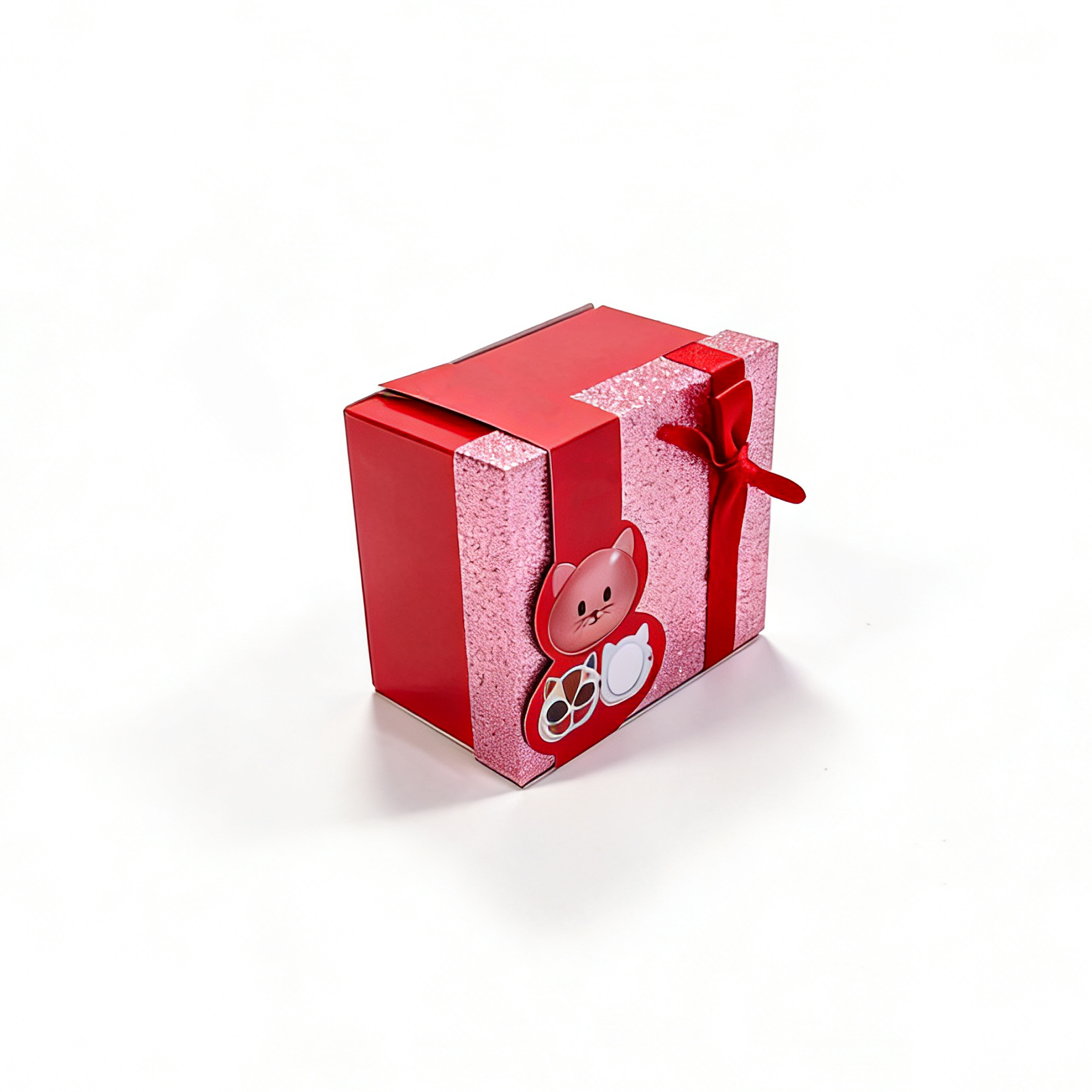 Custom Business Holiday Gift Box with Recycled Materials Embossing Sponge Lining-Light Luxury Rigid Paper Packaging