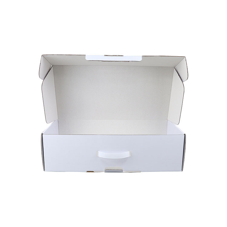 Custom logo Recycled Postal Tear Strip Subscription Shipping Mailer Gift Foldable Cardboard Corrugated Box