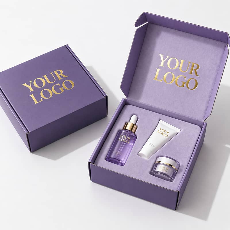 Custom Perfume Subscription Box Luxury Cosmetic Rigid Corrugated Cardboard Mailing Shipping Mailer Gift Box