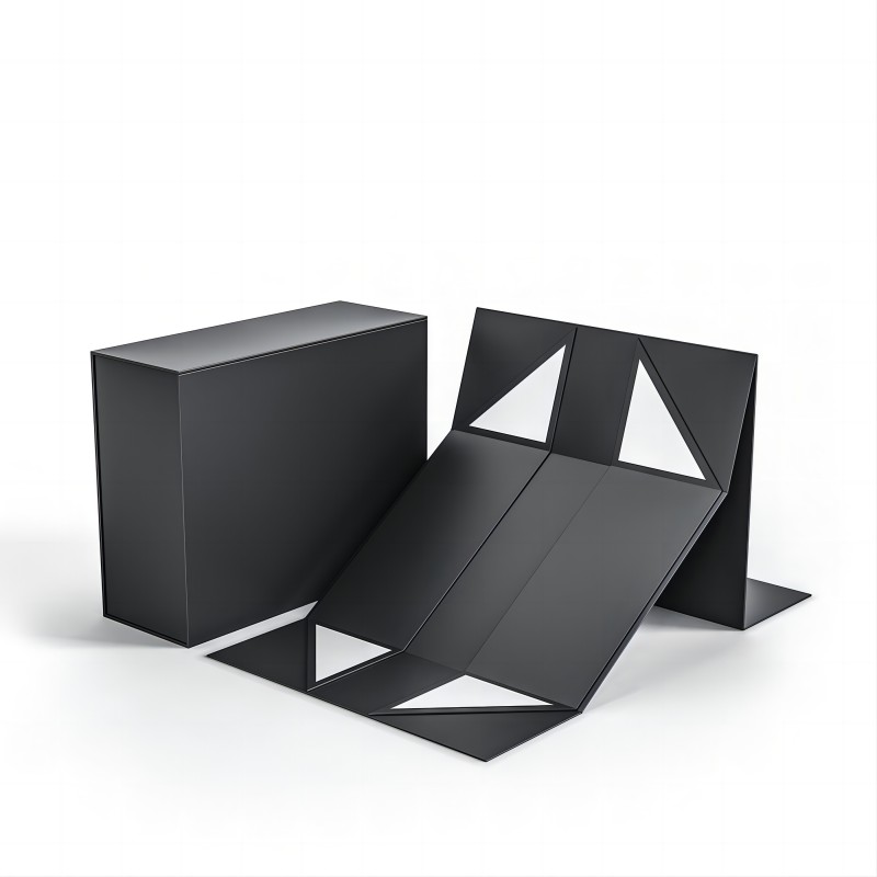 Printing Logo Custom Rigid Folding Cardboard Magnetic Gift Packaging Paper Box Creative Paper Packaging Box