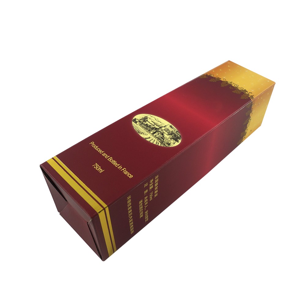 Custom Corrugated Wine Bottle Gift Box