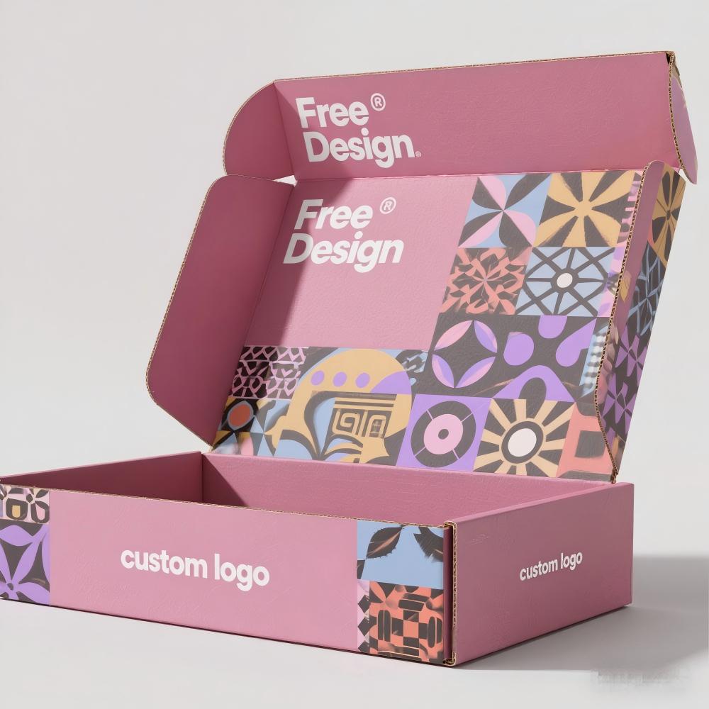 Gift Box Custom Printed Biodegradable Paper Packaging Mailer Box Free Design Recyclable Corrugated Cardboard Packaging Box