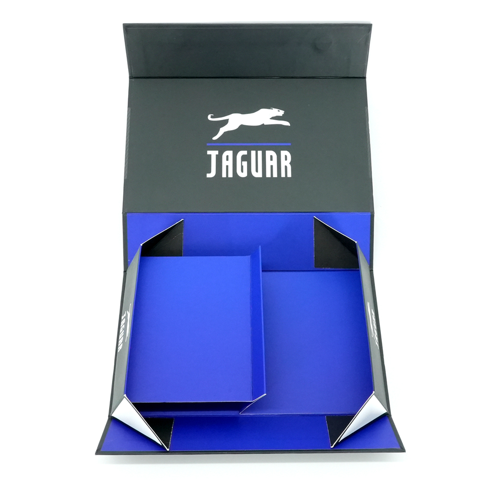 Premium Sturdy Black Matte Gift Packaging Box with Insert for Subscription Box and Brand Presentation