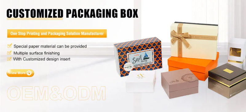 Luxury Magnetic Rigid Cardboard Paper Gift Box