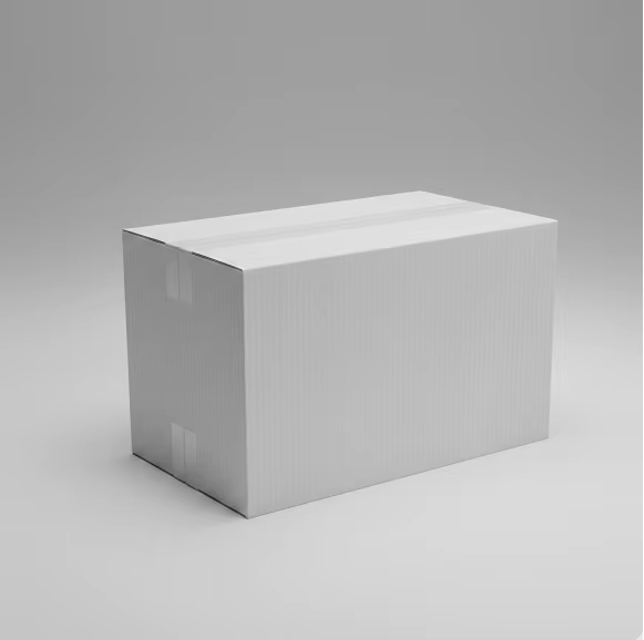 3 Ply White Corrugated Rigid Boxes 12 X 9 X 6 Inch Recycled Materials Lightweight Shipping Packaging Gift Subscription Storage