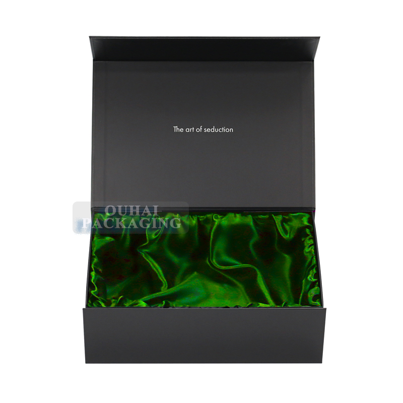 Luxury Foldable Flip Rigid Gift Boxes with Logo Custom Printed Apparel Clothing Premium Products Packaging Magnetic Paper Box