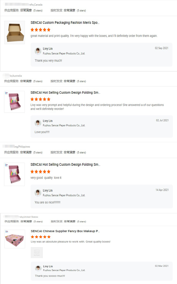 Customer reviews feedback