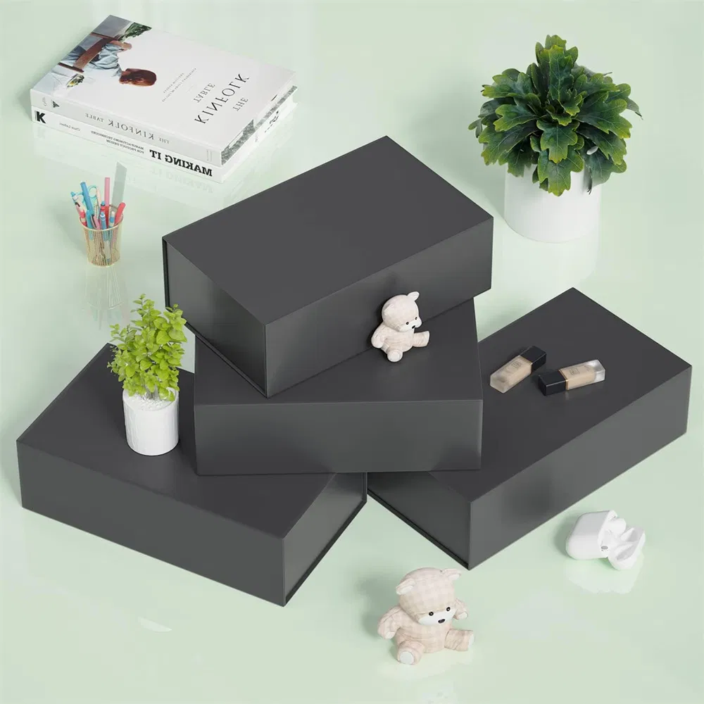 Factory Direct, Wholesale Foldable Magnetic Gift Box - Collapsible Wedding/Christmas Packaging