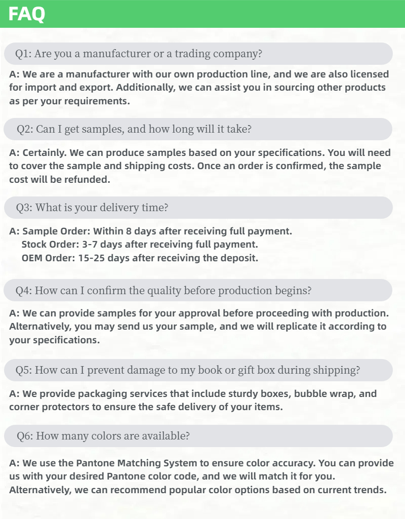 Frequently Asked Questions Overview