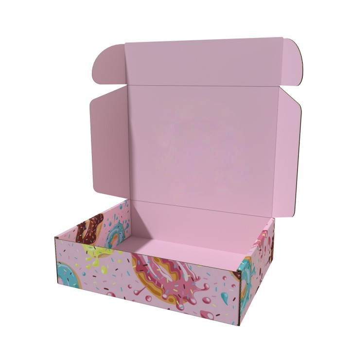 Customizable Stylish Eco-Friendly Durable Waterproof Recycled Materials Recyclable Kraft Paper Foldable Birthday Gift Boxs
