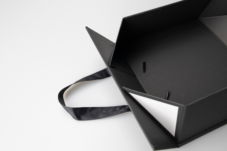 Eco-Friendly Foldable Rigid Gift Box with Custom Logo for Sustainable Packaging