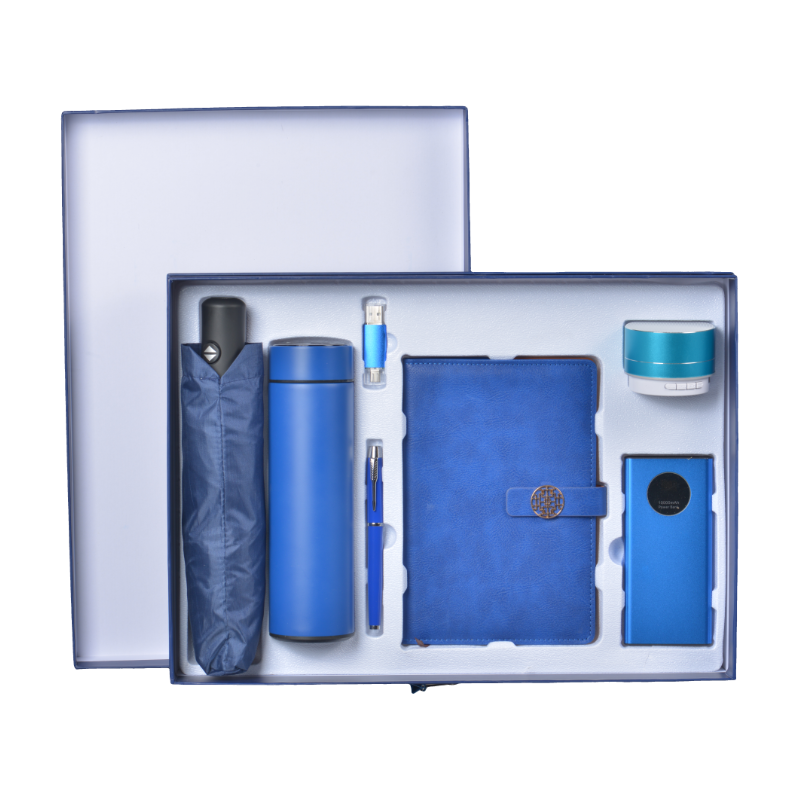 Customized Corporate Notebook Gift Box Multicolor Bluetooth Speaker Thermos Mug Gift Notebook Gift Box Professional Custom
