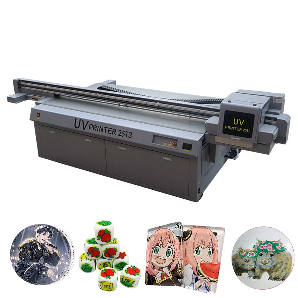 2513 Large UV Printing Machine Crystal Logo Gift Box Leather Mobile Phone Case Acrylic Relief UV Inkjet Printing Machine