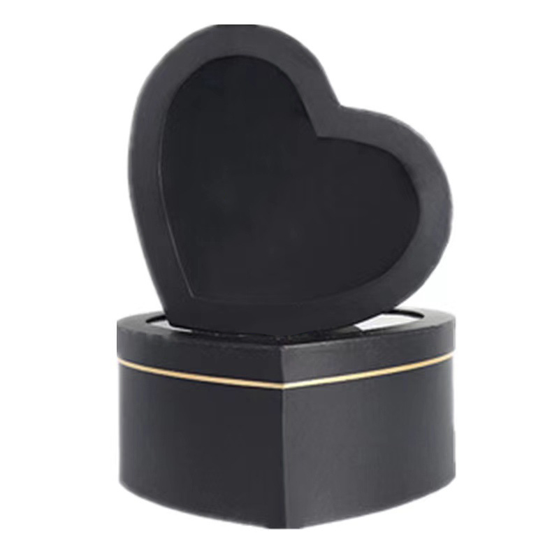 Luxury Magnetic Ring Transparent Flower Rose Cake PVC Bag Wedding Blind Valentine's Day Chocolate Birthday Party Jewelry Packaging Gift Makeup Perfume Box