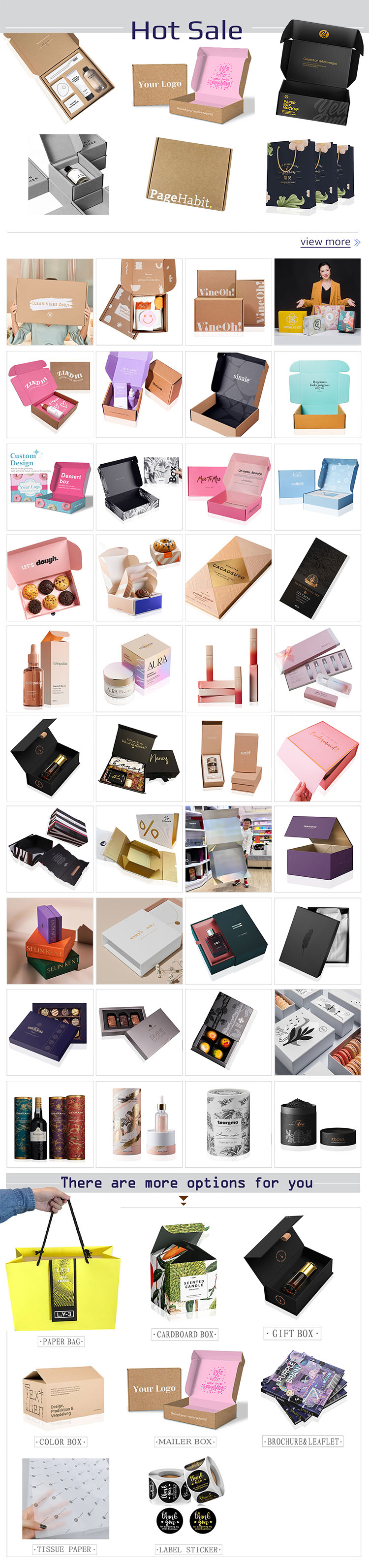 Product Options Showcase