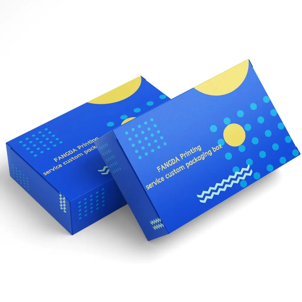 High Satisfaction Recyclable Gift Boxes for Retail Shipping Packaging