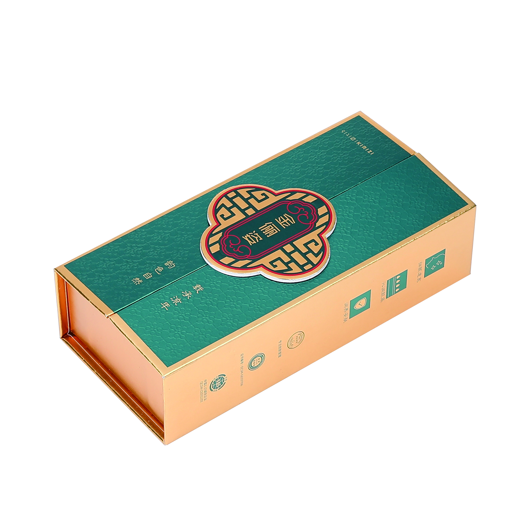 Brand New Custom Logo Embossed Handmade Square Wine Gift Boxes with Magnetic Closure and Photo Frame Option Rigid Packaging