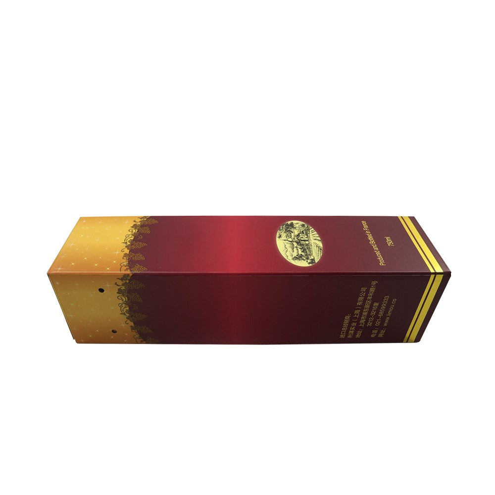 Custom Corrugated Wine Bottle Gift Box