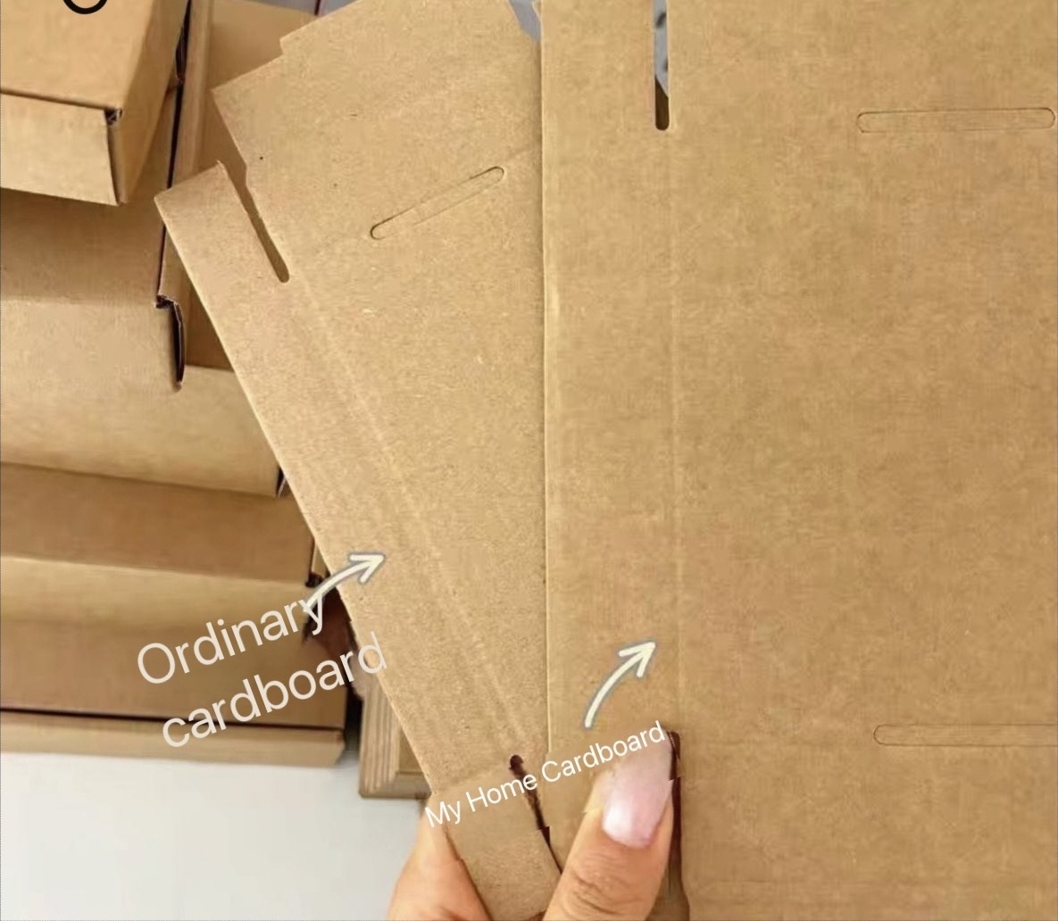 Mailer box flat shape