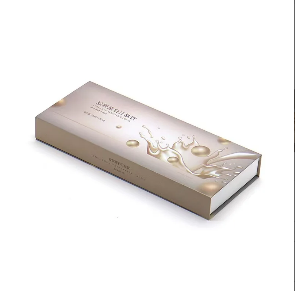High-end Recyclable Paperboard Rigid Wine Gift Box with Flip-top Closure Customizable for Wines and Spirits