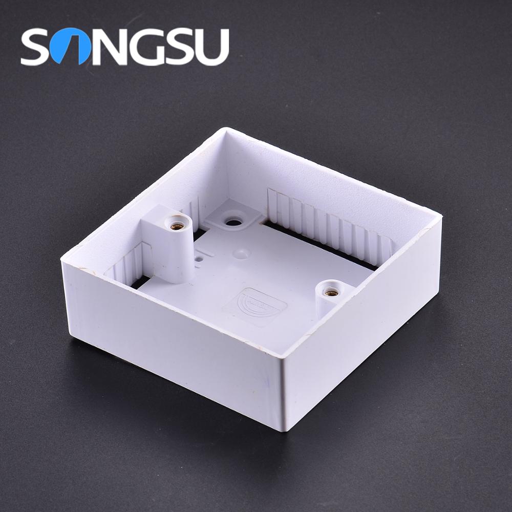 Building Materials Songsu 3 X 3 Pvc Switch Junction Box 86/Electronics Box Build Oem