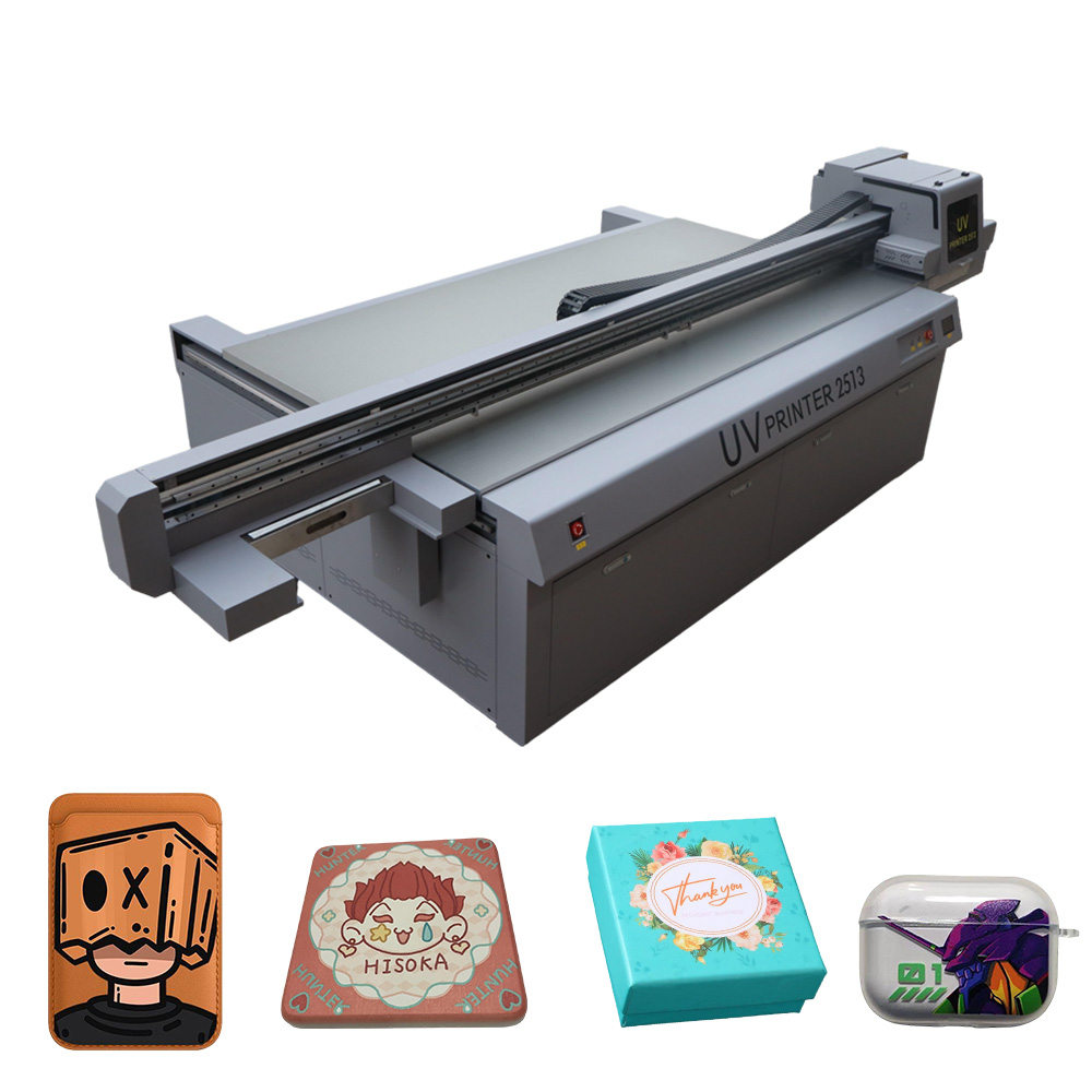 2513 Large UV Printing Machine Crystal Logo Gift Box Leather Mobile Phone Case Acrylic Relief UV Inkjet Printing Machine