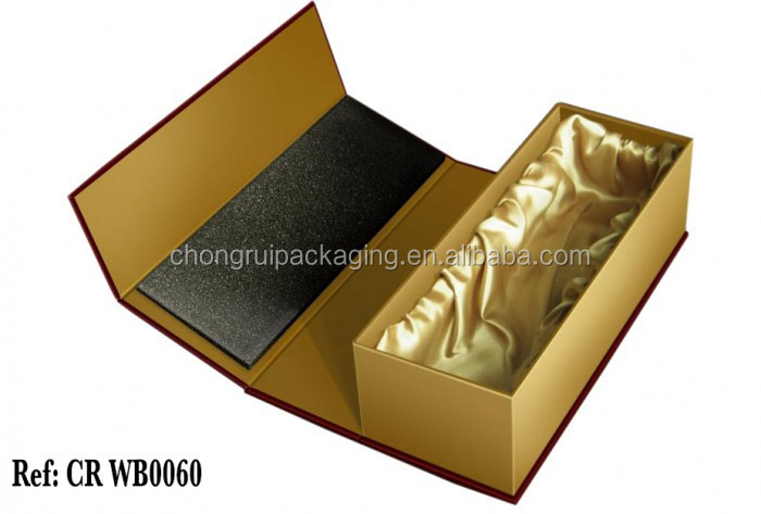 China Custom Red Wine Packaging Gift Box with Handle Handmade Recyclable Paper Boxes Designed for Wine Wholesale Manufacturer