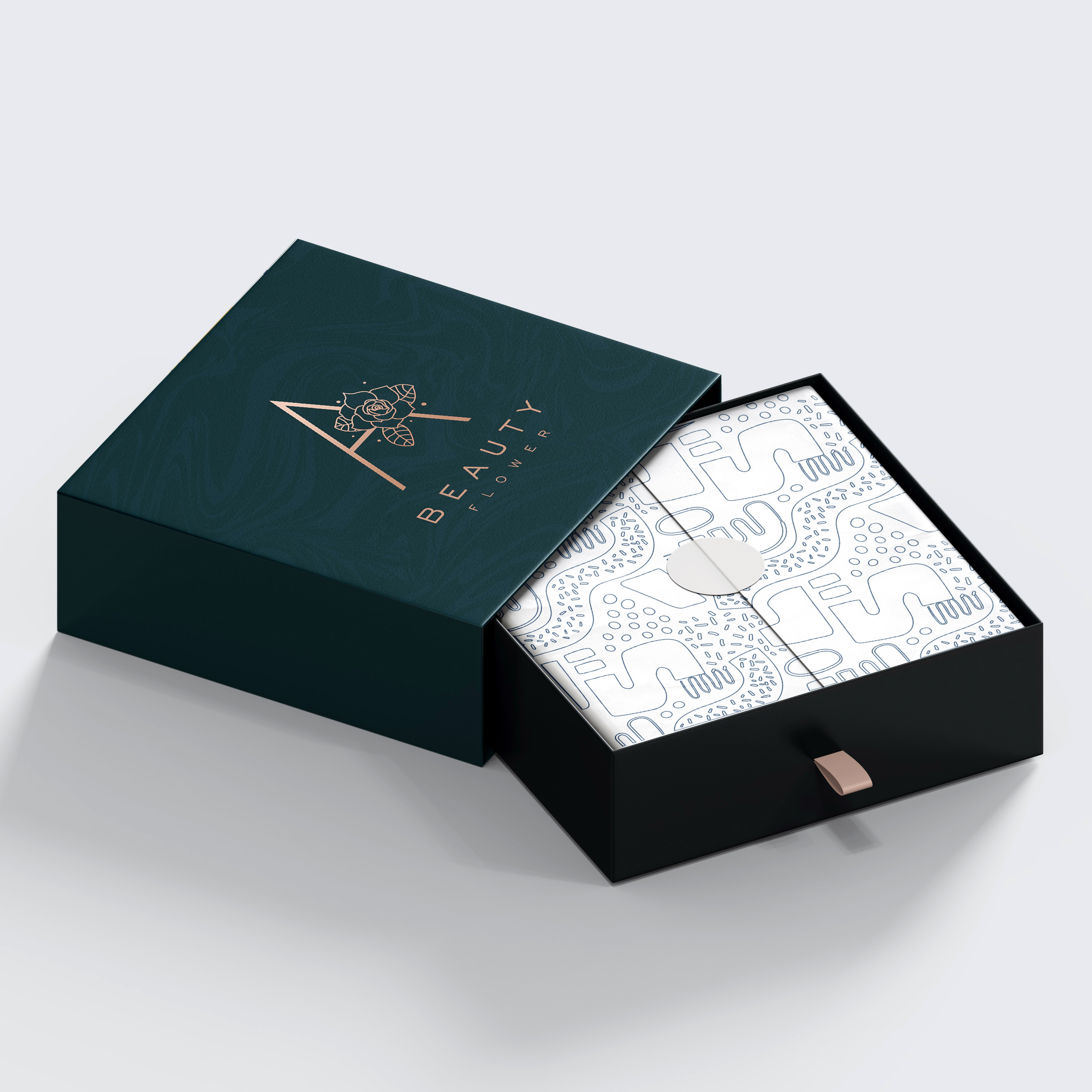 Custom Small Recyclable Jewelry Gift Box Fancy Luxury Sliding Drawer Bracelets Necklaces Earrings Paper Packaging Gift Boxes