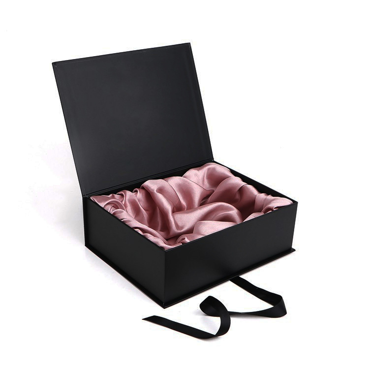 Custom Luxury Rigid Paper Box Magnetic Flap UV Coating Glossy Lamination Cardboard Gift Packaging Perfume Wigs Recycled