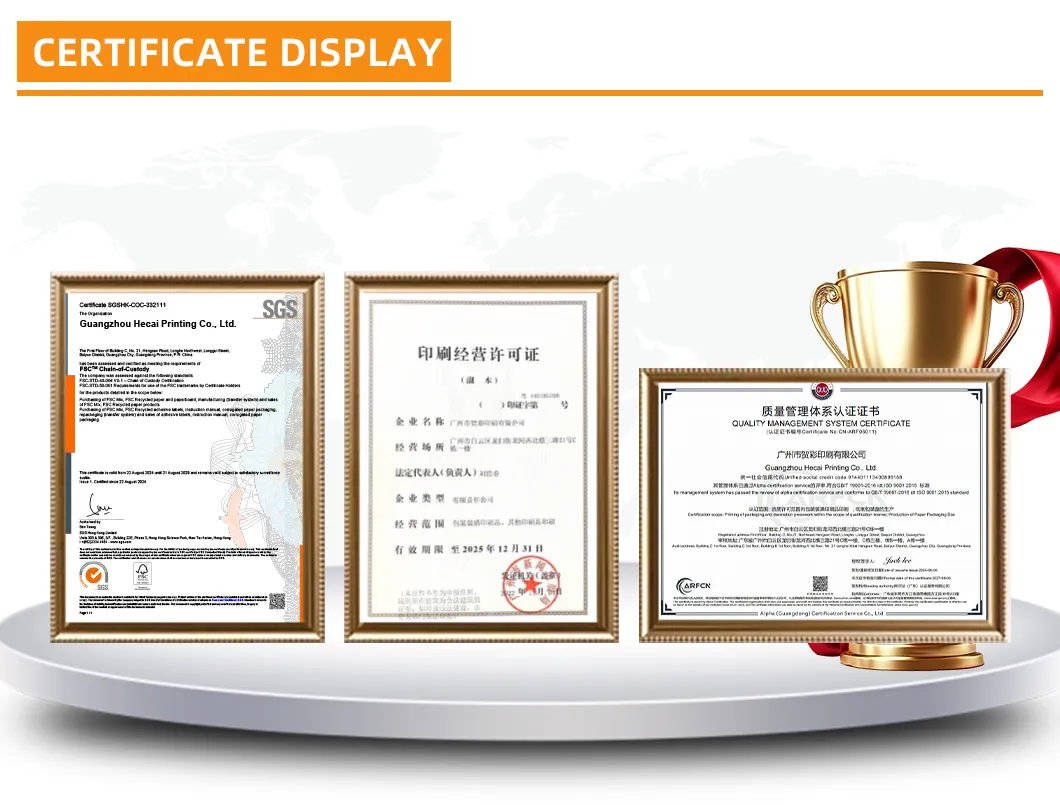Gold Foil Printed Foldable Magnetic Gift Box for Wedding