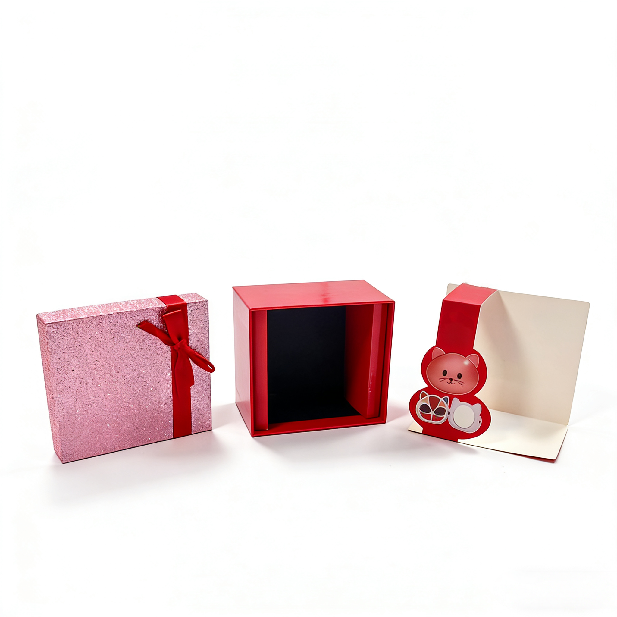Custom Business Holiday Gift Box with Recycled Materials Embossing Sponge Lining-Light Luxury Rigid Paper Packaging