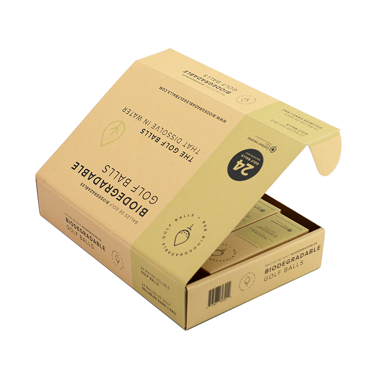 Custom Printed Pink Corrugated Paper Shipping Box Assembly View