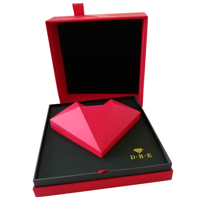 New Arrival Custom Size Luxury Jewelry Packaging Gift Boxes with Kraft Paper Offset Printing Ribbon