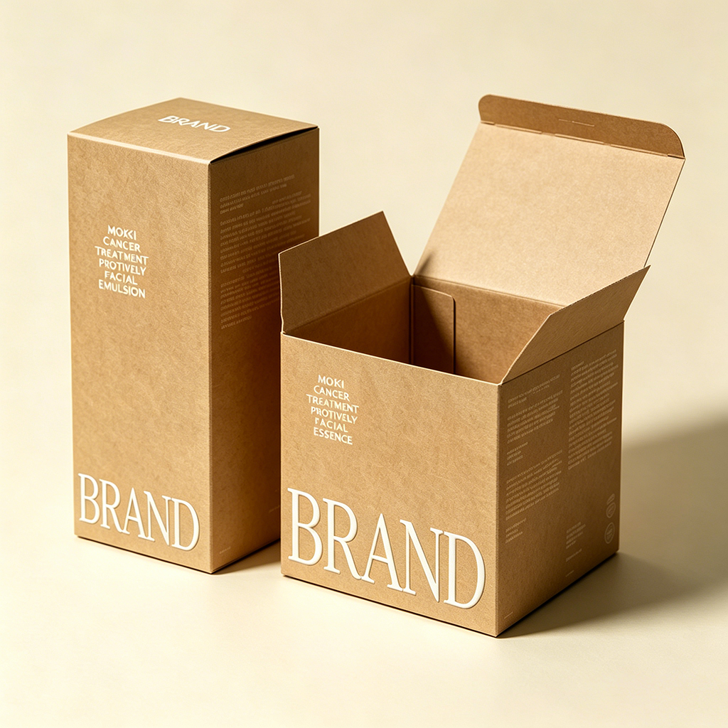 Custom Embossed Logo Printing Cardboard Tuck Top Packaging Box Skincare Serum Luxury Products Paper Packaging Boxes For Cosmetic