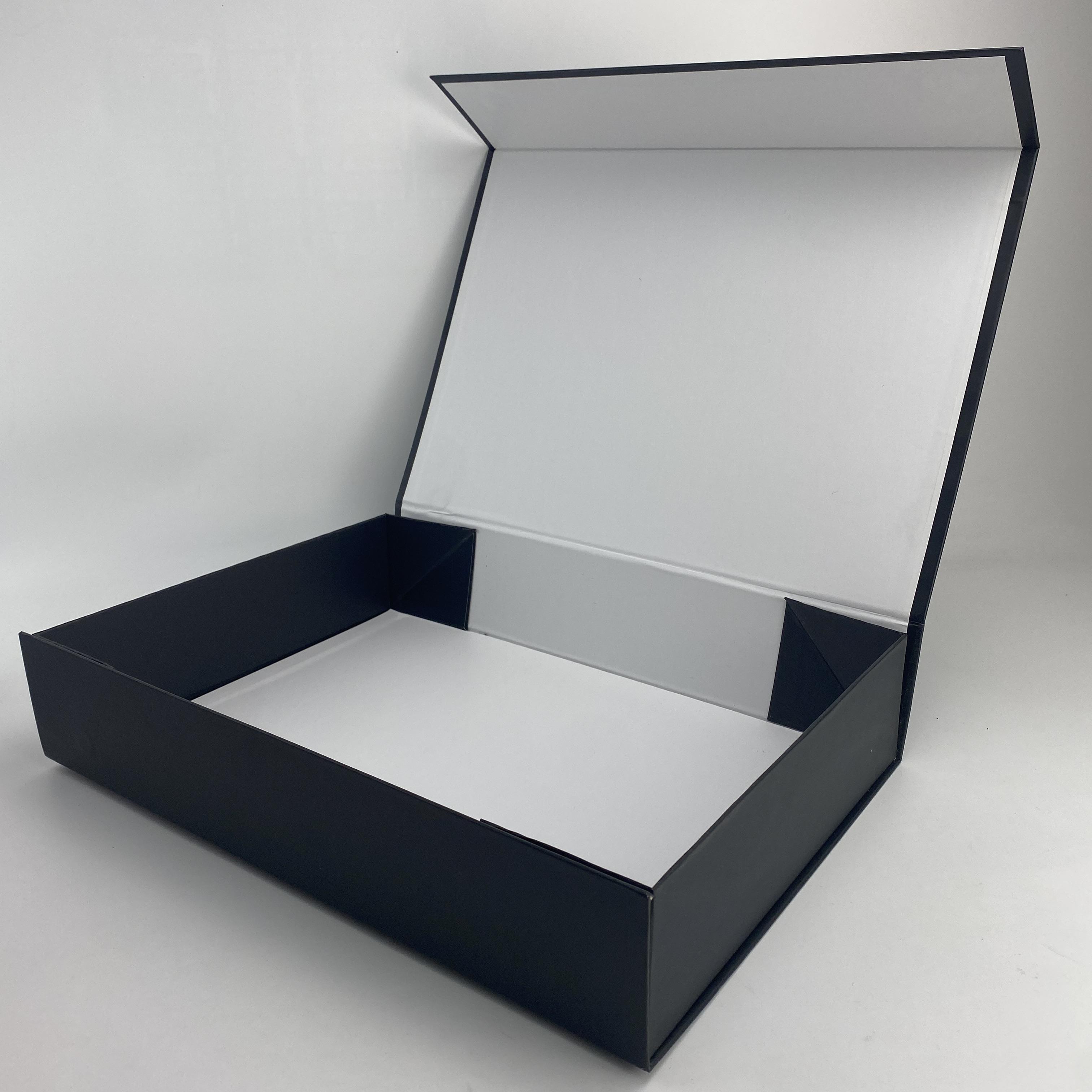 Elegant Ribbon Closure Decorative Collapsible Rigid Box Luxury Cardboard Foldable Gift Box for Subscription Box Sets