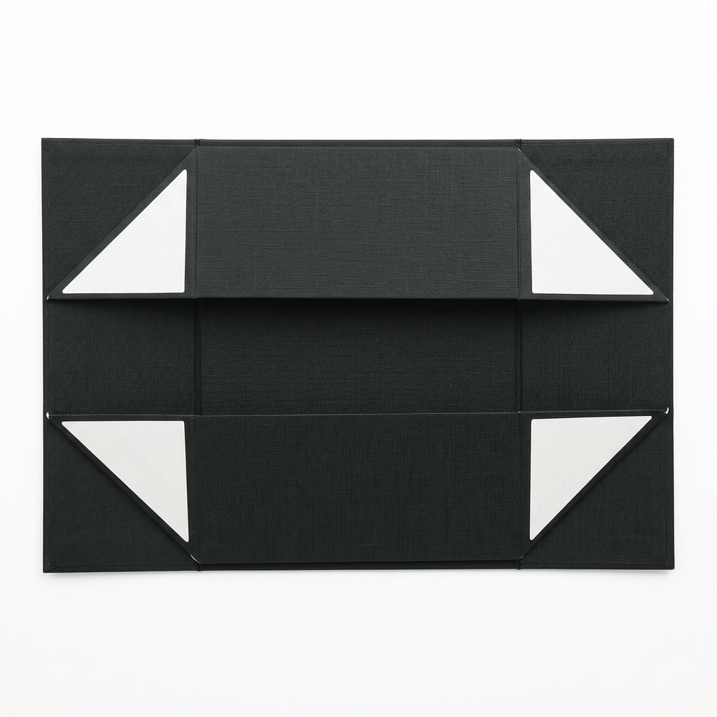 Eco-Friendly Foldable Rigid Gift Box with Custom Logo for Sustainable Packaging
