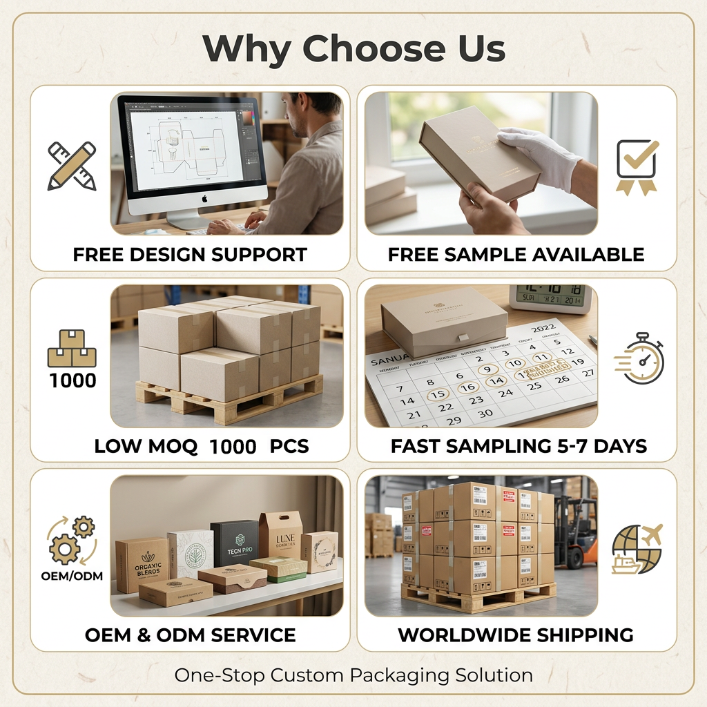 Space Saving Foldable 350gsm SBS White Cardboard Box For Mini Candle Trio Gift Shop Scented Candle Travel Aromatic Candle